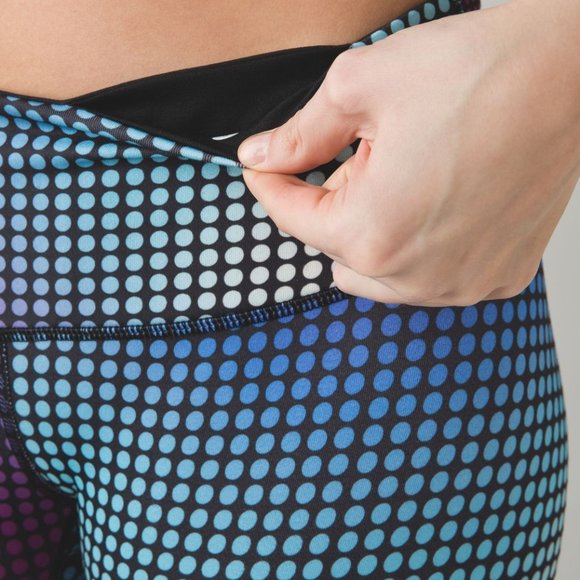 Lululemon Wunder Under Leggings Cosmic Rainbow Dot/Circle Full-on Luon - Picture 3 of 9